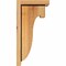 Ekena Millwork Del Monte Rough Sawn Corbel w/Backplate, Western Red Cedar, 6"W x 8"D x 16"H COR06X08X16DEL01RWR - alternate 4